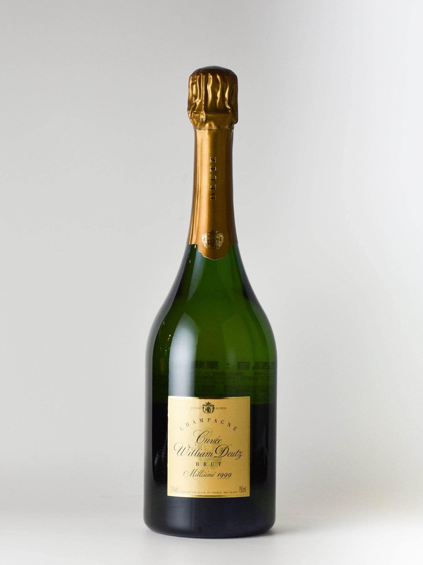 2010年シャンパン ドゥーツ白(ラベルに難あり) 低廉 - ワイン